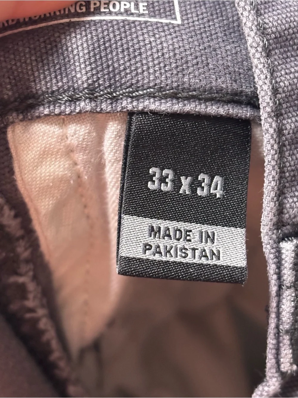 Carhartt Rugged Flex Relaxed Fit Canvas Cargo Work Pants Size 33x34